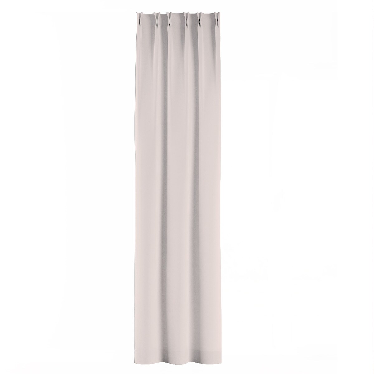 Zasłona na haczykach flex podwójnych 130x245 ecru