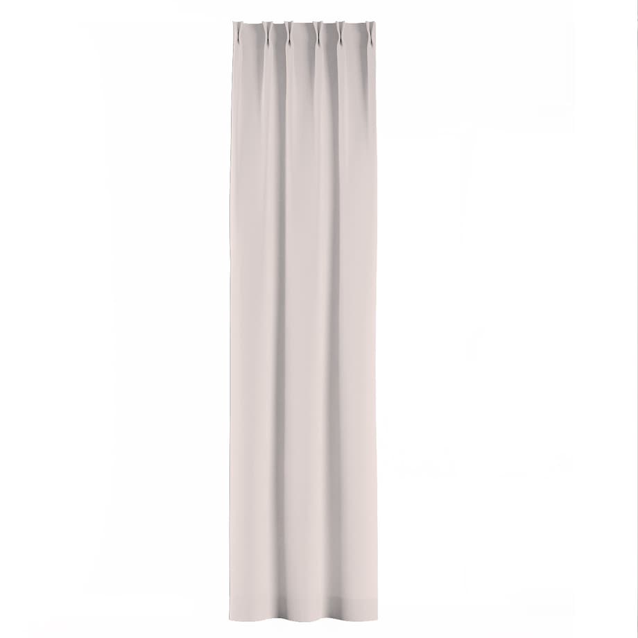 Zasłona na haczykach flex podwójnych 130x245 ecru