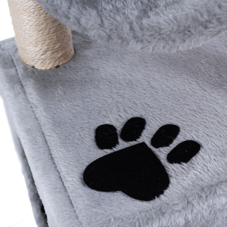 DRAPAK DLA KOTÓW SZARY 322137 XL