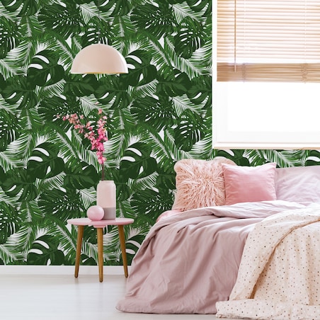 Tapeta Egzotyczne LIŚCIE Tropikalne Rośliny