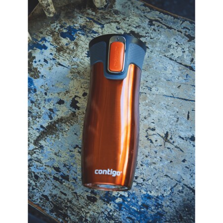 Kubek termiczny Contigo West Loop 2.0 470ml - pomarańczowy