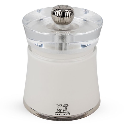 Młynek do soli Bali biały, 8 cm, Peugeot