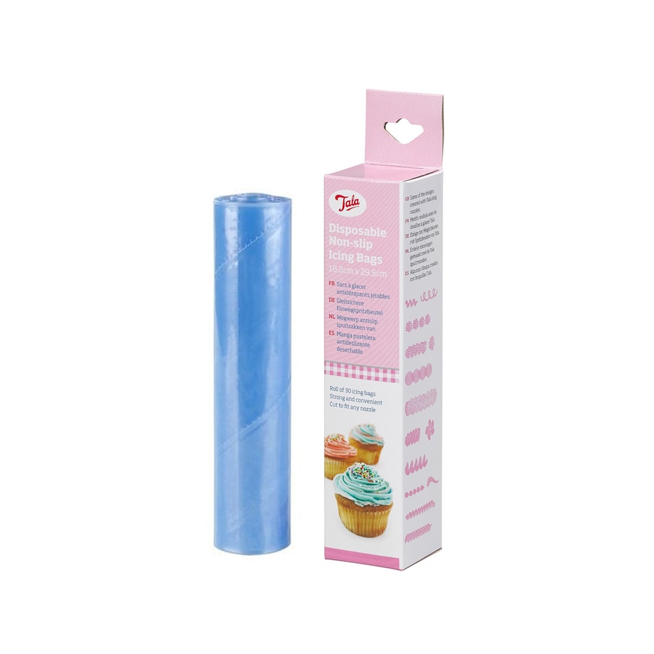 Rękawy cukiernicze jednorazowe w rolce - 30 szt.- 29,5 cm / Tala