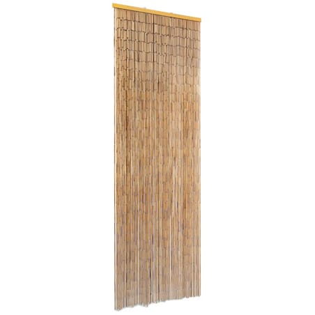 vidaXL Zasłona na drzwi, bambusowa, 56 x 185 cm