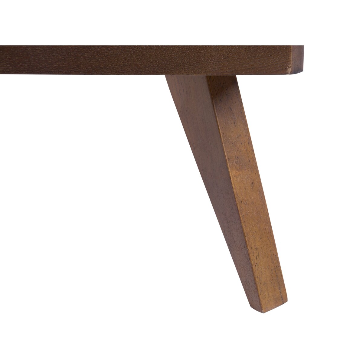 Łóżko 180 x 200 cm ciemne drewno POISSY