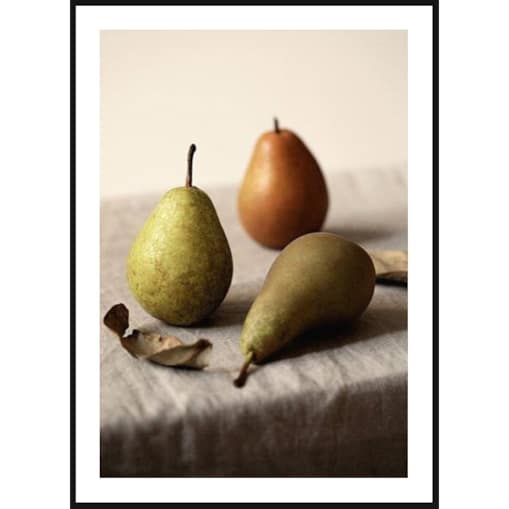 Poster Story, Plakat, Obraz - Gruszki na Stole, wymiary 60 x 84 cm