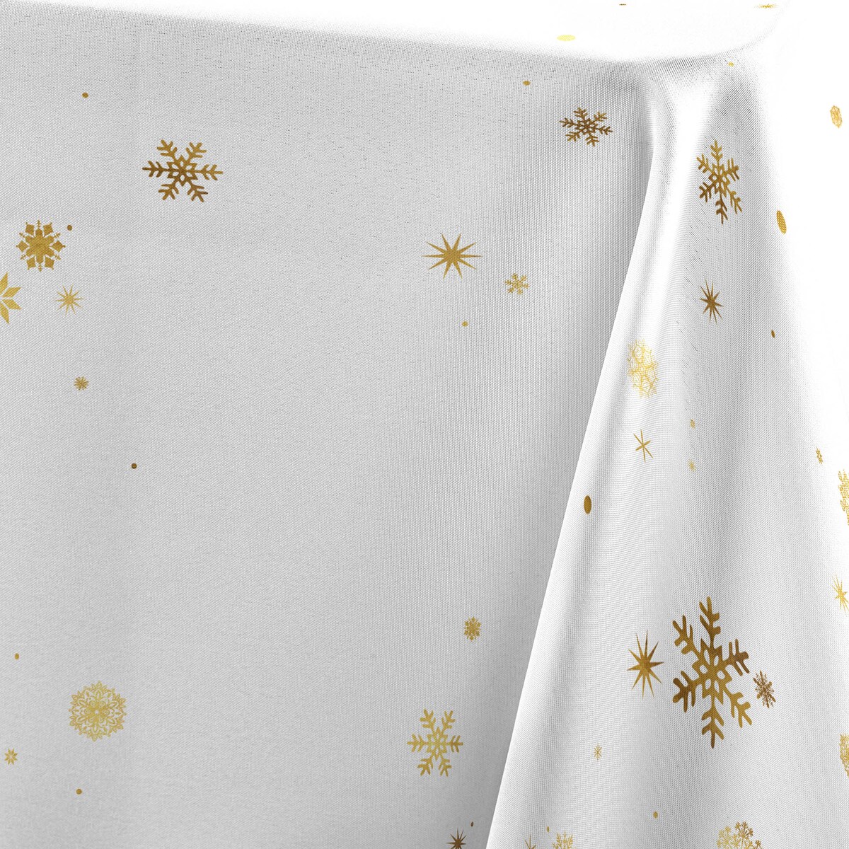 Obrus ze złotymi płatkami śniegu, CONSTELLATION