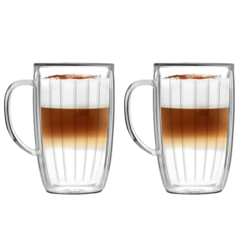 Komplet 2 szklanek wysokich z uchem Tulip 350 ml 8975