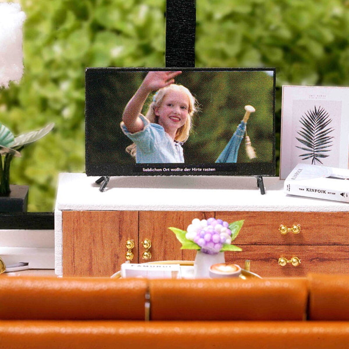 Miniaturowy domek - Nowoczesne wnętrze