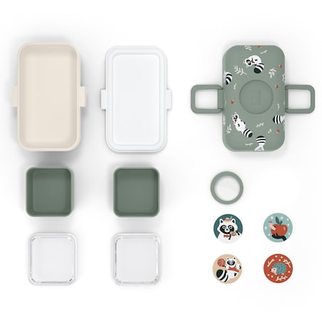 Lunchbox dziecięcy Racoon Tresor, 800 ml, Monbento