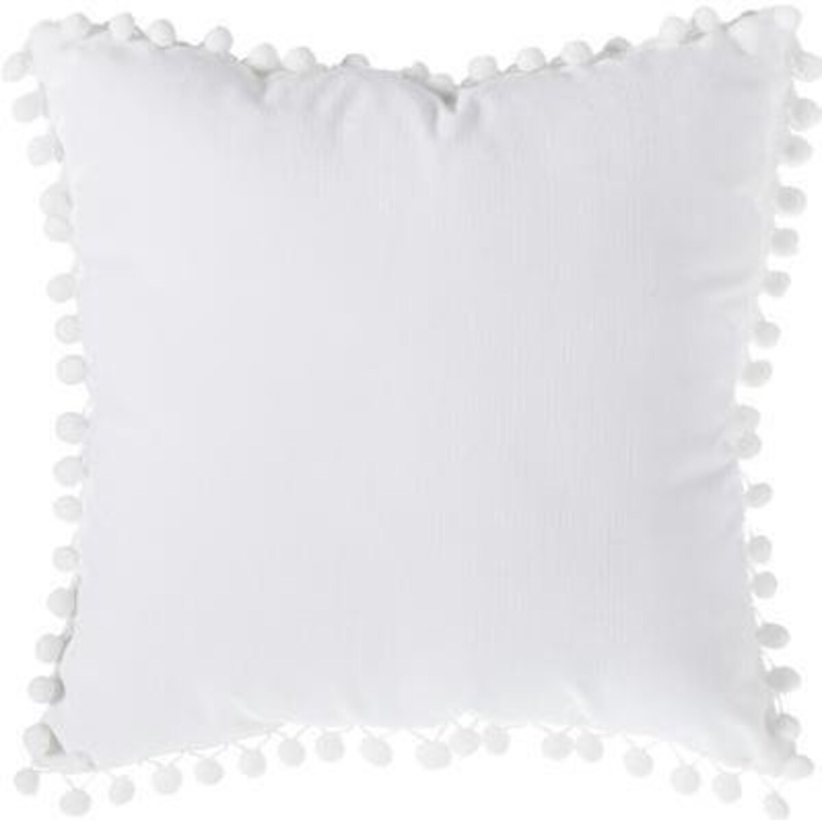 Poduszka dekoracyjna POMPONS, 40 x 40 cm