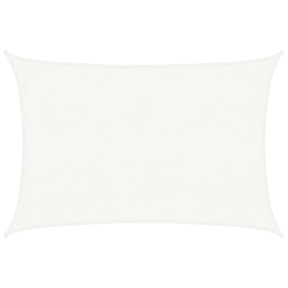 vidaXL Żagiel przeciwsłoneczny, 160 g/m², biały, 2x3 m, HDPE