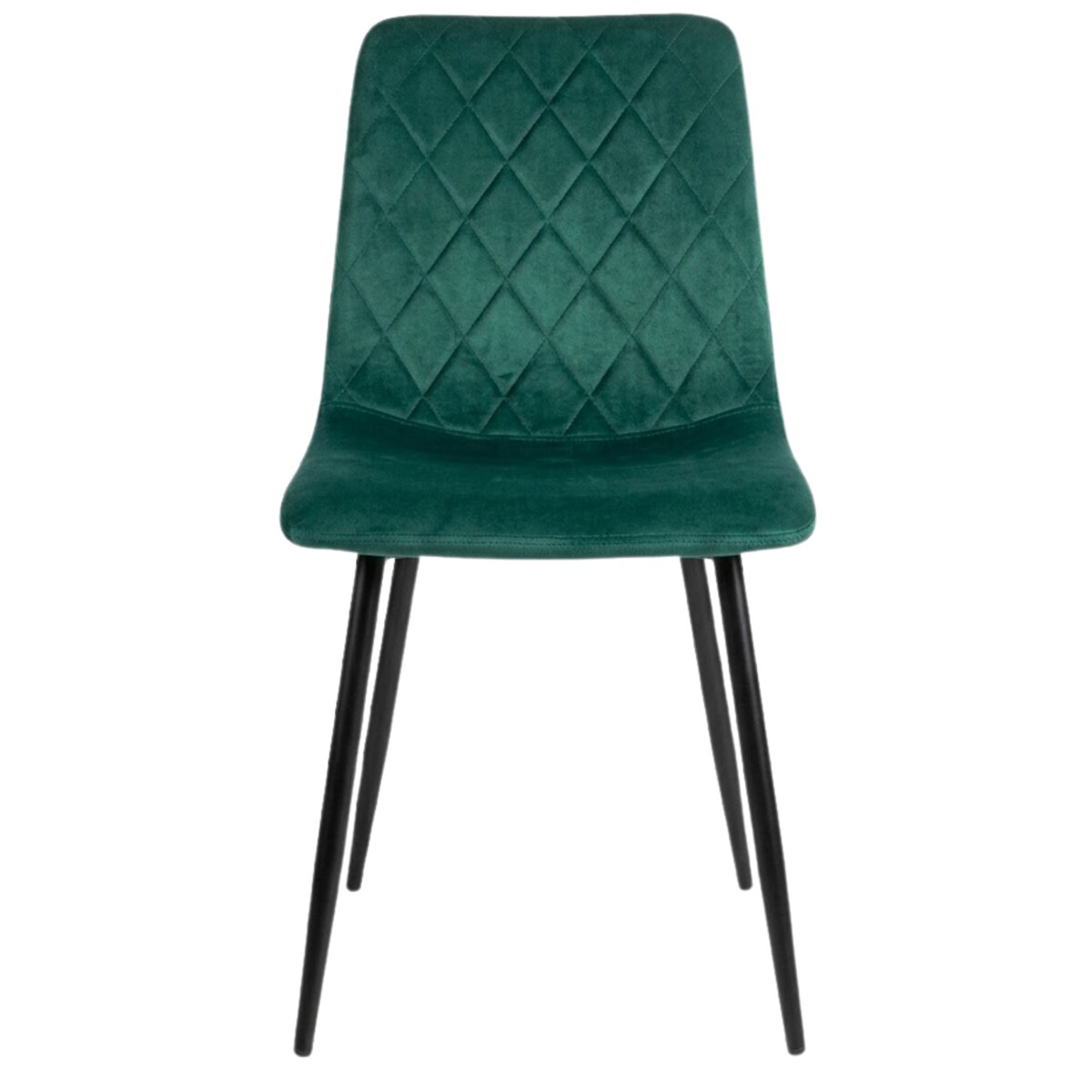 Krzesło tapicerowane pikowane wygodne nowoczesne do kuchni jadalni