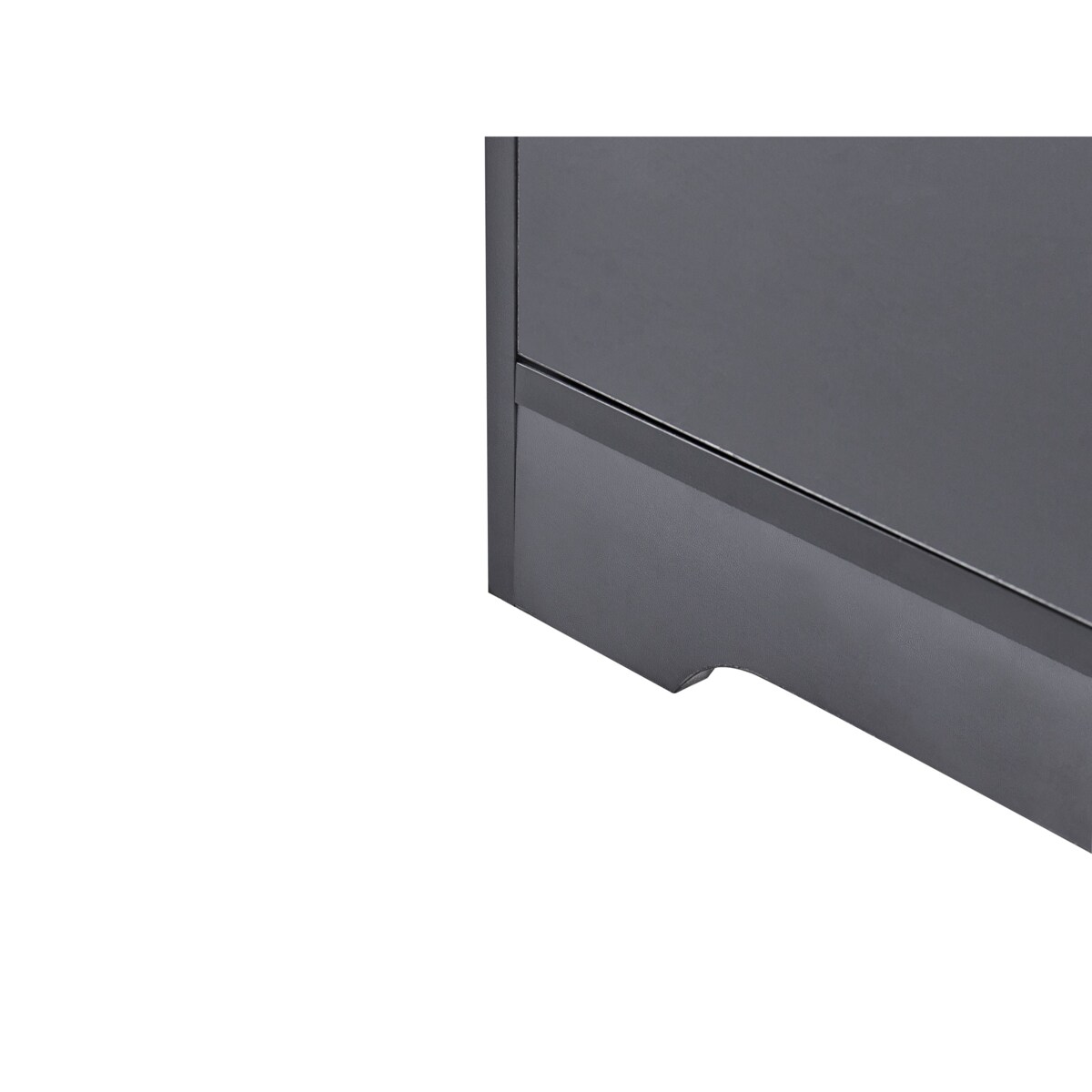 Komoda 5 szuflad ALBERTA Czarny