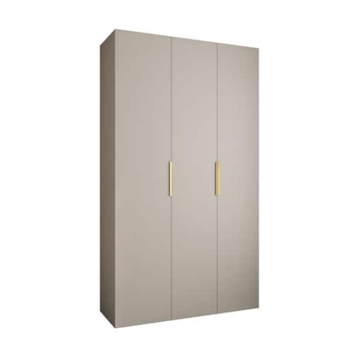 Szafa trzydrzwiowa Como 4 140 gł.50 kaszmir+złoty