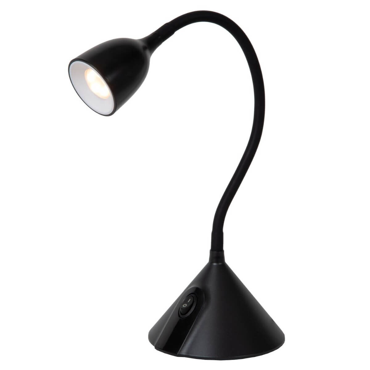 Biurkowa lampka Milo 18673/03/30 Lucide LED 3,2W 3000K czarna