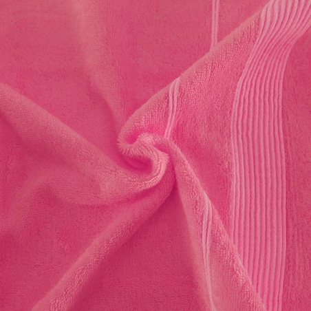 Ręcznik bambusowy 50x90 Bamboo Moreno kolor fuksja