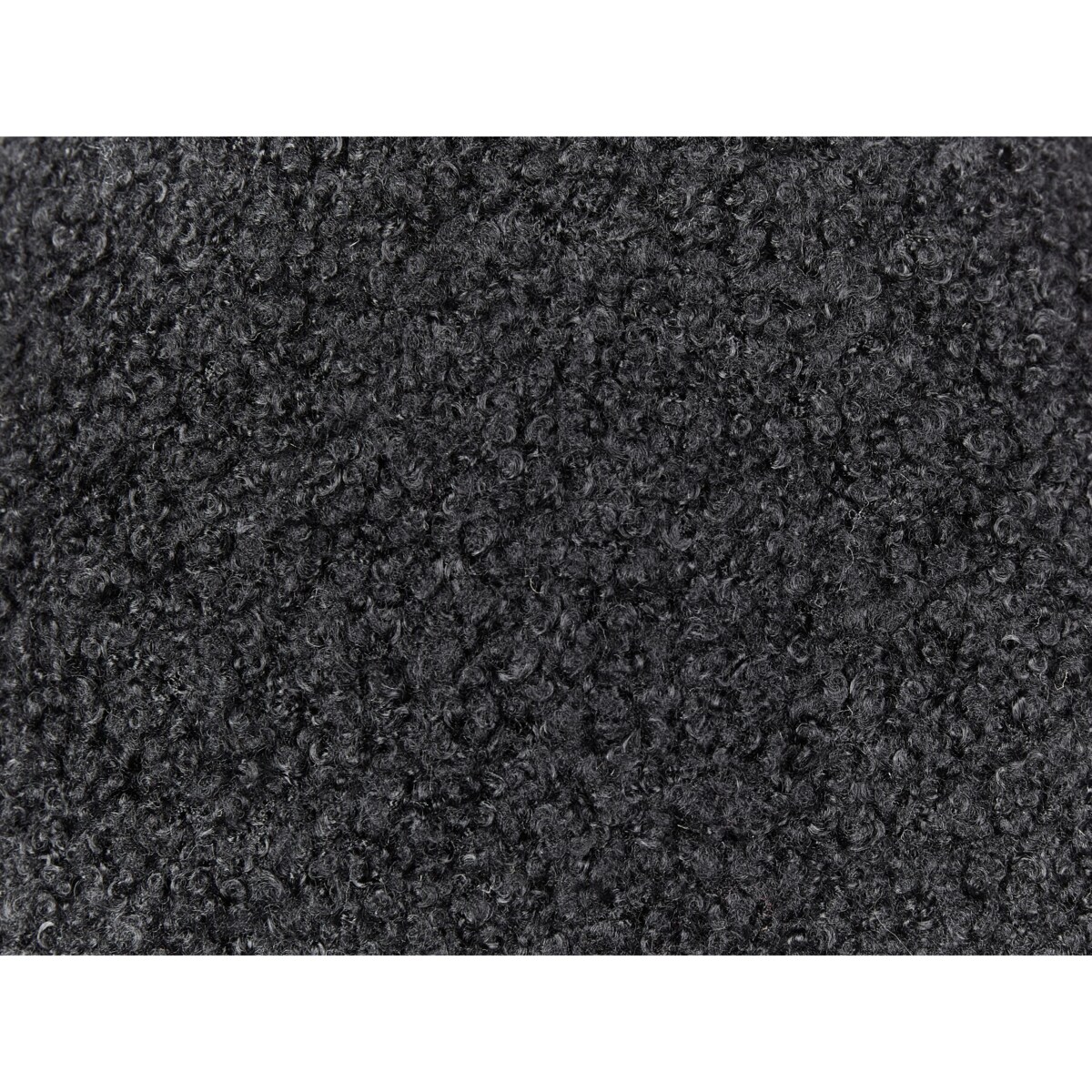 2 poduszki dekoracyjne teddy 40 x 40 cm czarne CAMPONULA