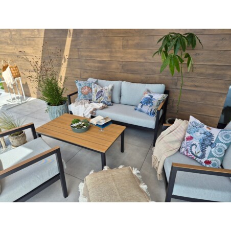 Poszewka Na Poduszkę Jasiek 45X45 Cm Żakardowa Dekoracyjna Ozdobna Guscio