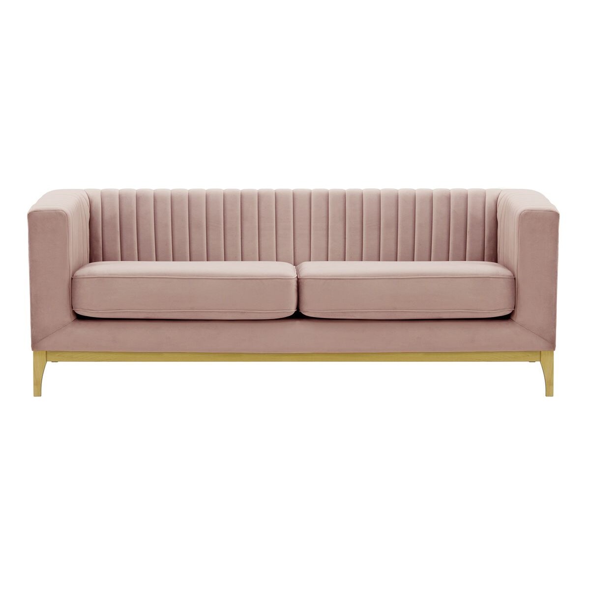 Sofa trzyosobowa Slender Wood-Velluto 14-like oak