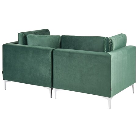 Sofa modułowa dla 2 osób EVJA Zielony Welur