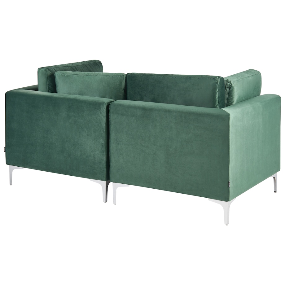 Sofa modułowa dla 2 osób EVJA Zielony Welur