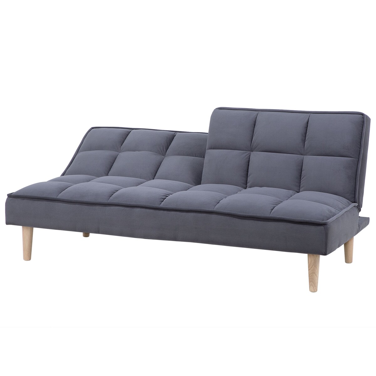 Sofa rozkładana ciemnoszara SILJAN