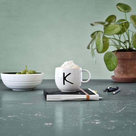 Kubek z literą K Letters, Villeroy & Boch