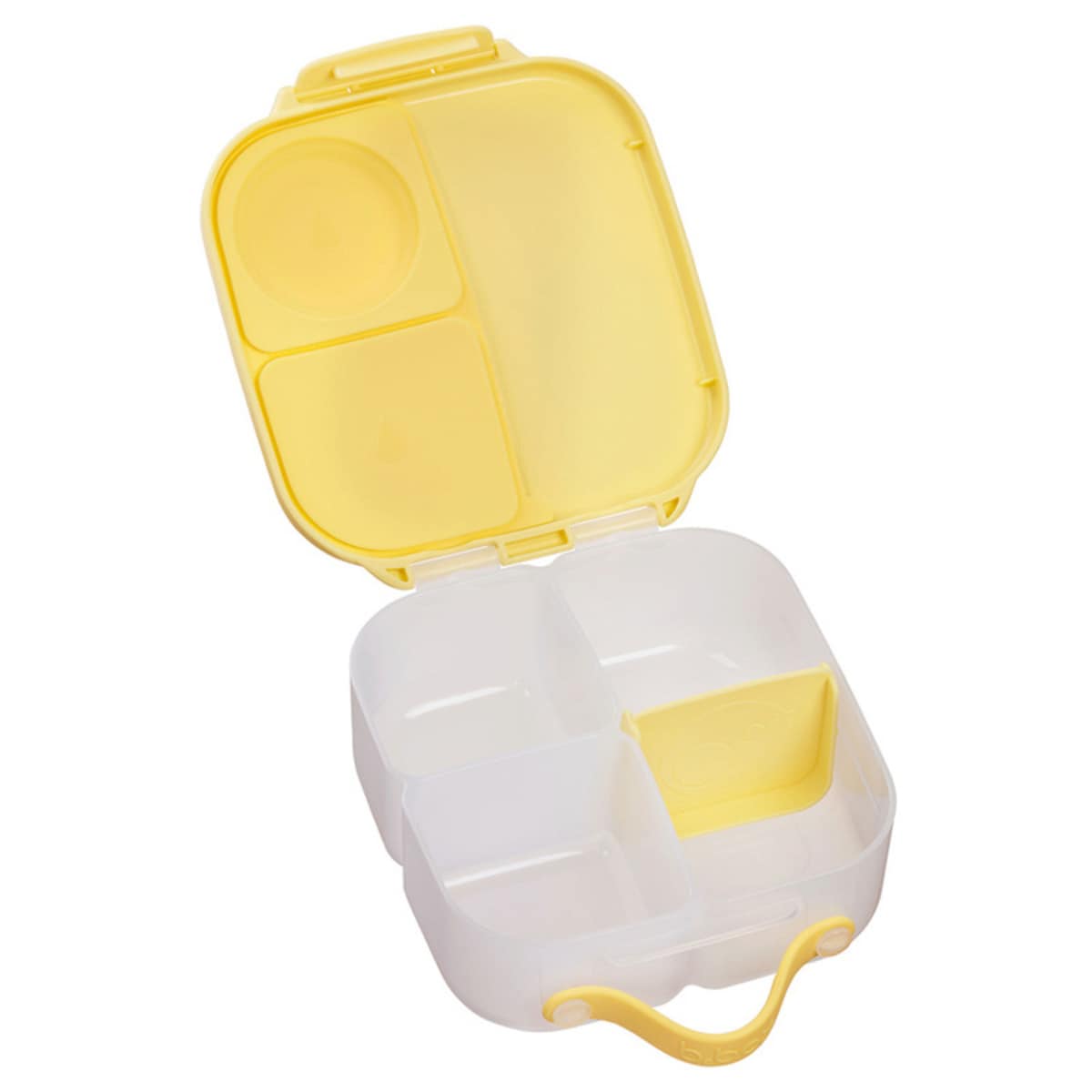 Mini lunchbox dla dzieci do szkoły - szczelna śniadaniówka z przegródkami Lemon Twist b.box