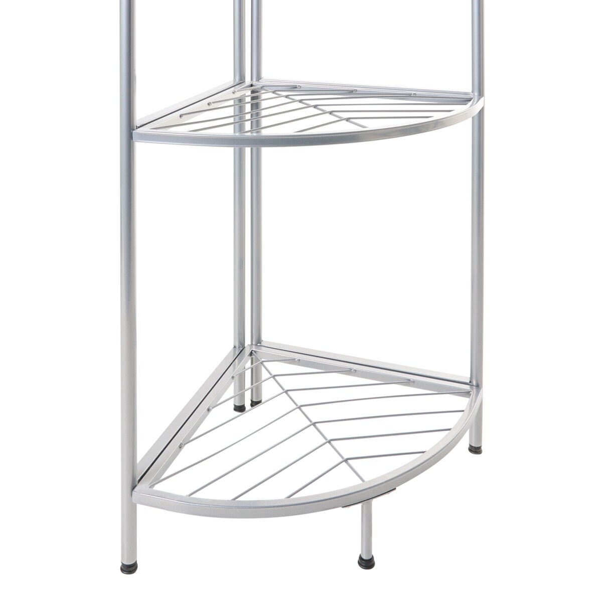 Narożny wieszak na ubrania LAWTON Srebrny