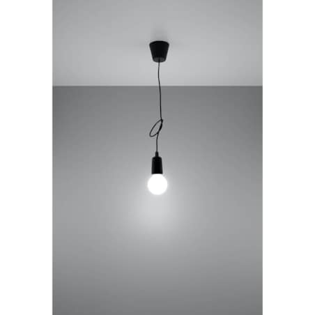 Lampa wisząca DIEGO 1 czarna