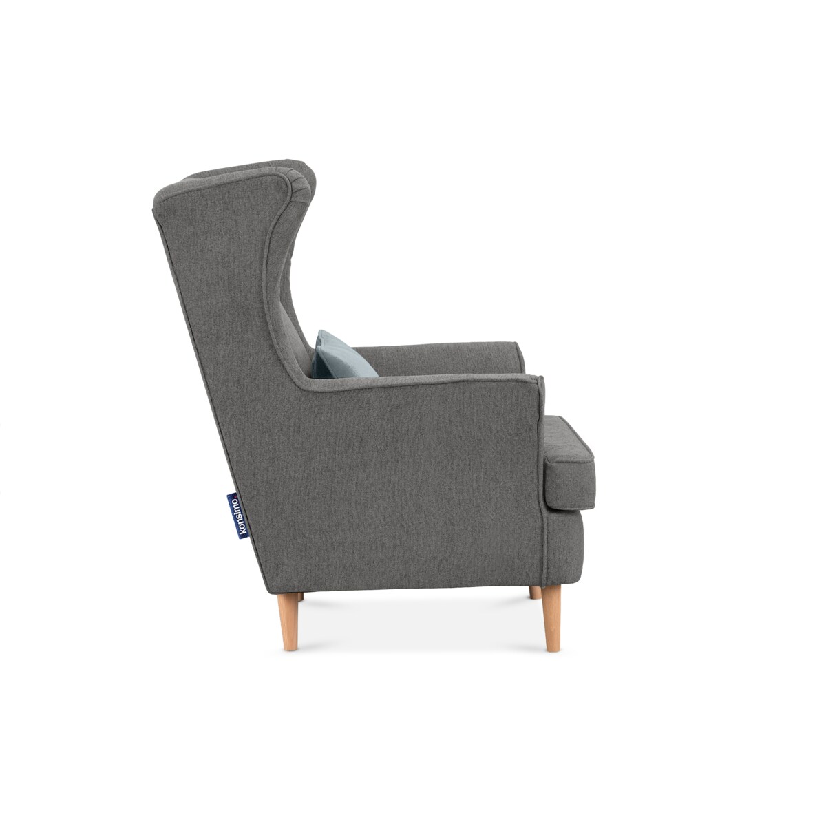 KONSIMO STRALIS Fotel, kolor szary