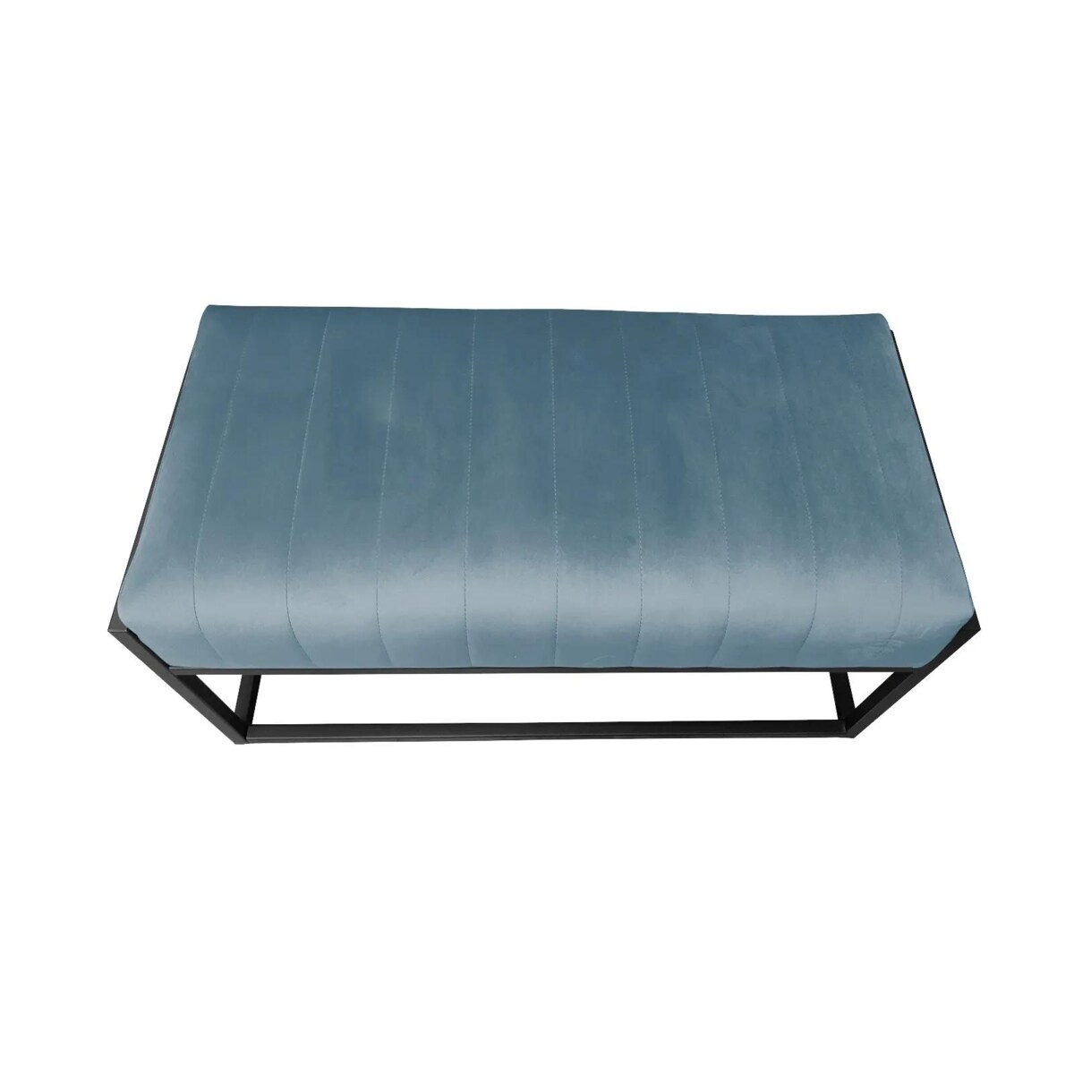 Ławka LILU BL VELVET szara