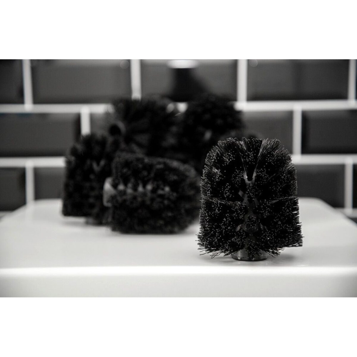 Wymienne głowice do szczotki WC WENKO, zestaw 10 sztuk, Ø 8 cm