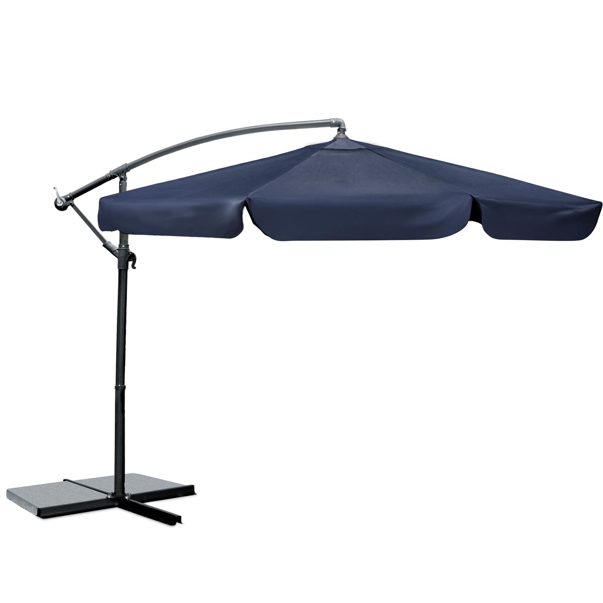 Parasol ogrodowy składany z wysięgnikiem 8 segmentów ø350cm Plonos