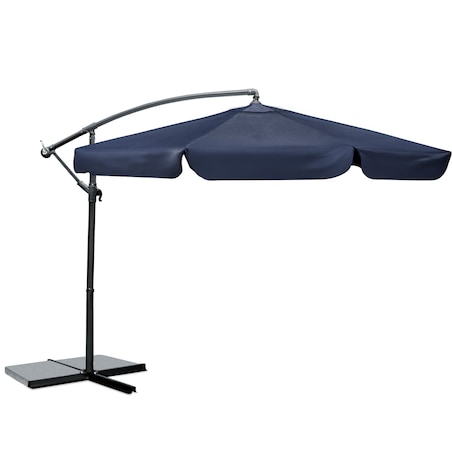 Parasol ogrodowy składany z wysięgnikiem 8 segmentów ø350cm Plonos