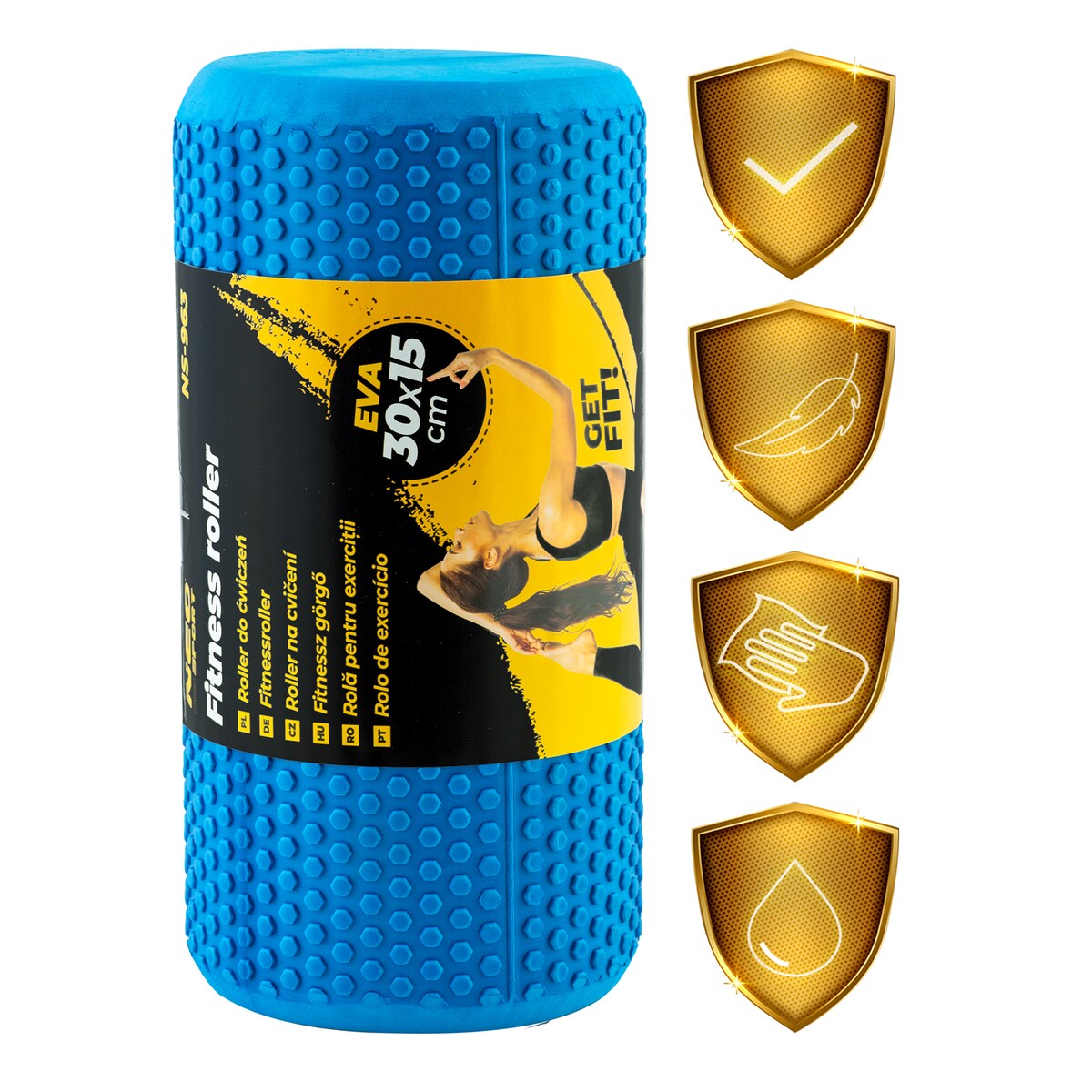 Roller do masażu ćwiczeń wałek crossfit Neo-Sport