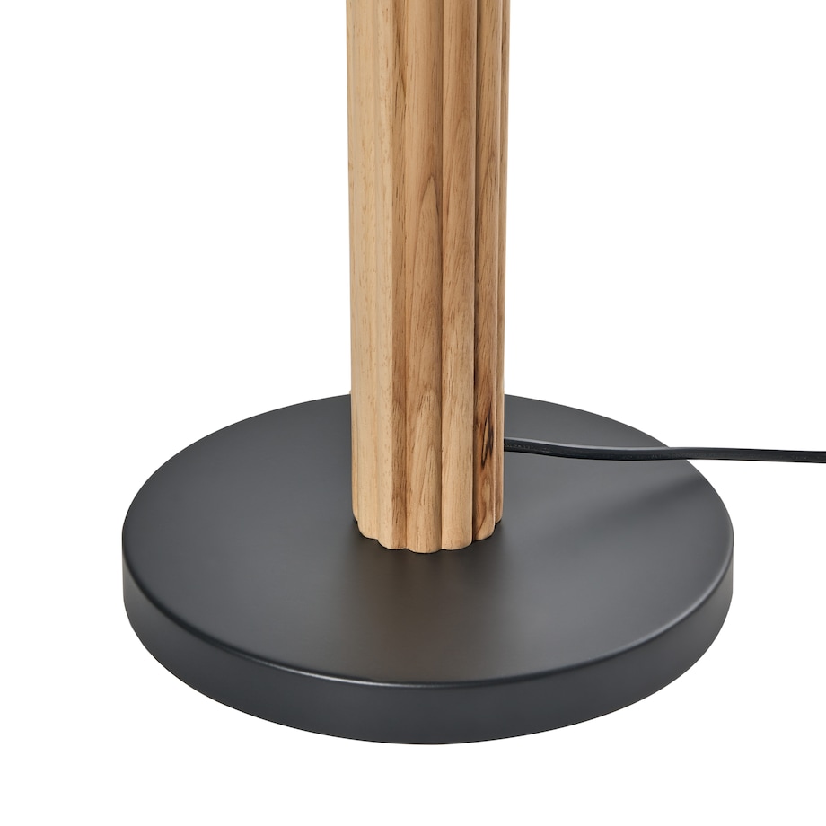Lampa podłogowa BELESSA Len Jasnobeżowy