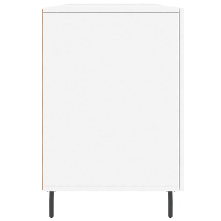 vidaXL Biurko, białe, 140x50x75 cm, materiał drewnopochodny