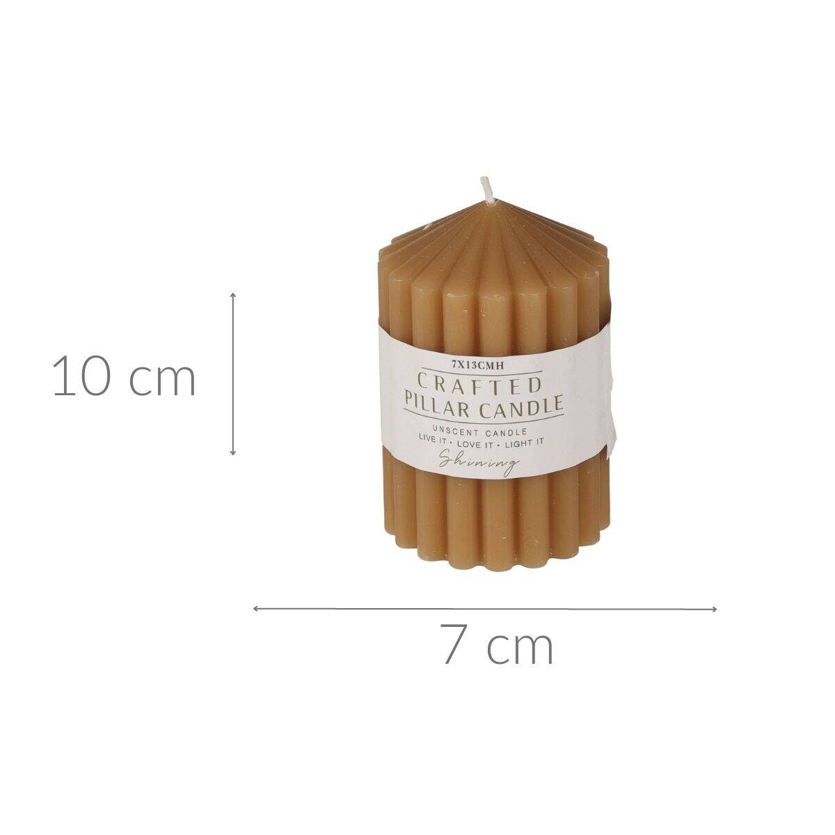 Świeca dekoracyjna PILLAR, 10 cm