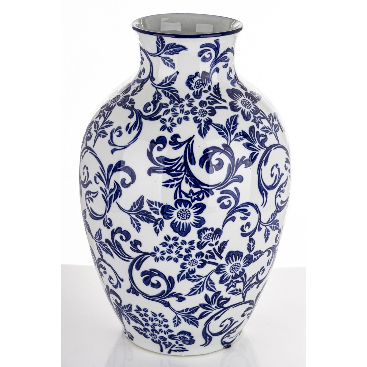 Wazon 37x22x22 cm PRINS-2 niebieski wysoki