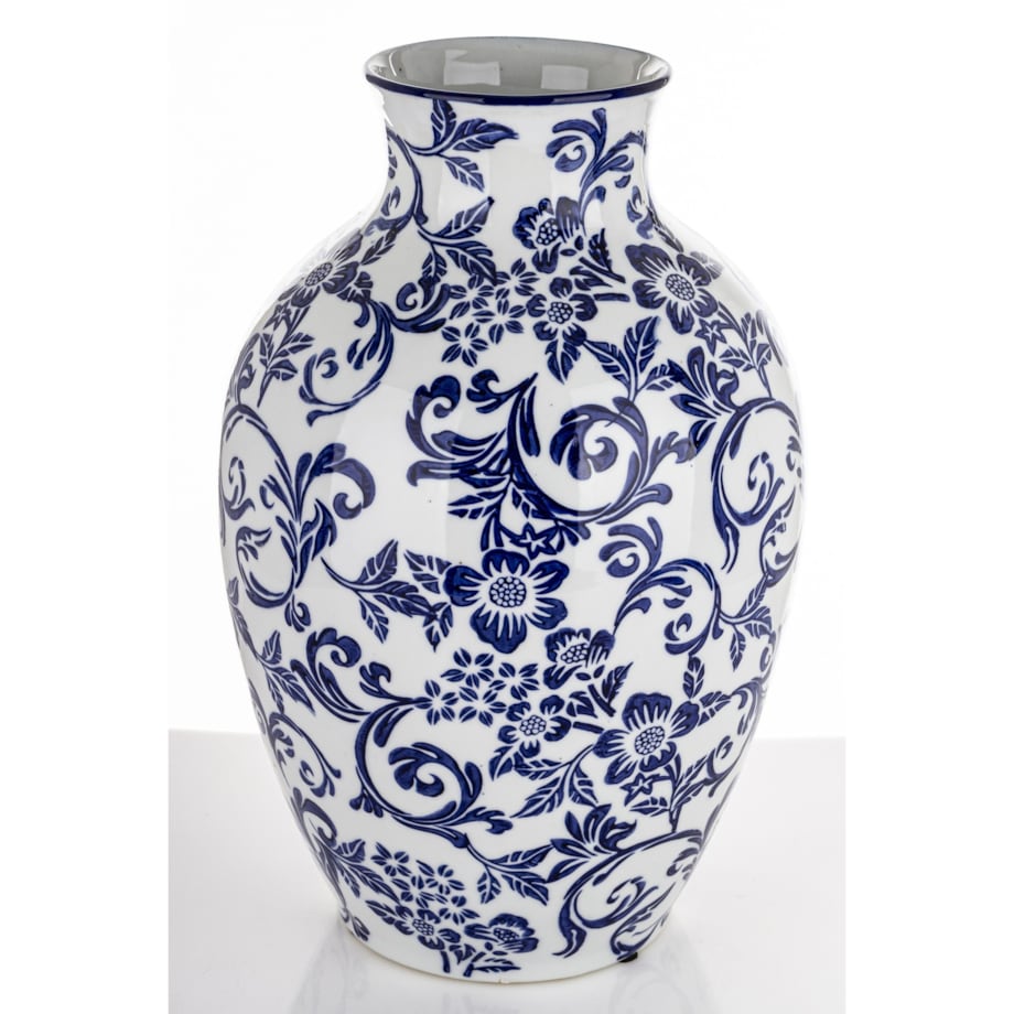Wazon 37x22x22 cm PRINS-2 niebieski wysoki