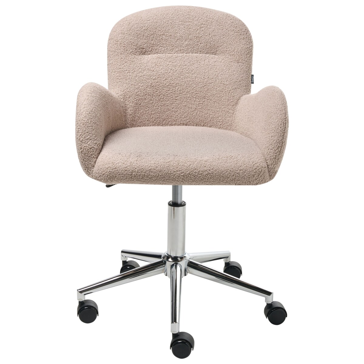 Krzesło obrotowe PRIDDY Boucle Beżowy