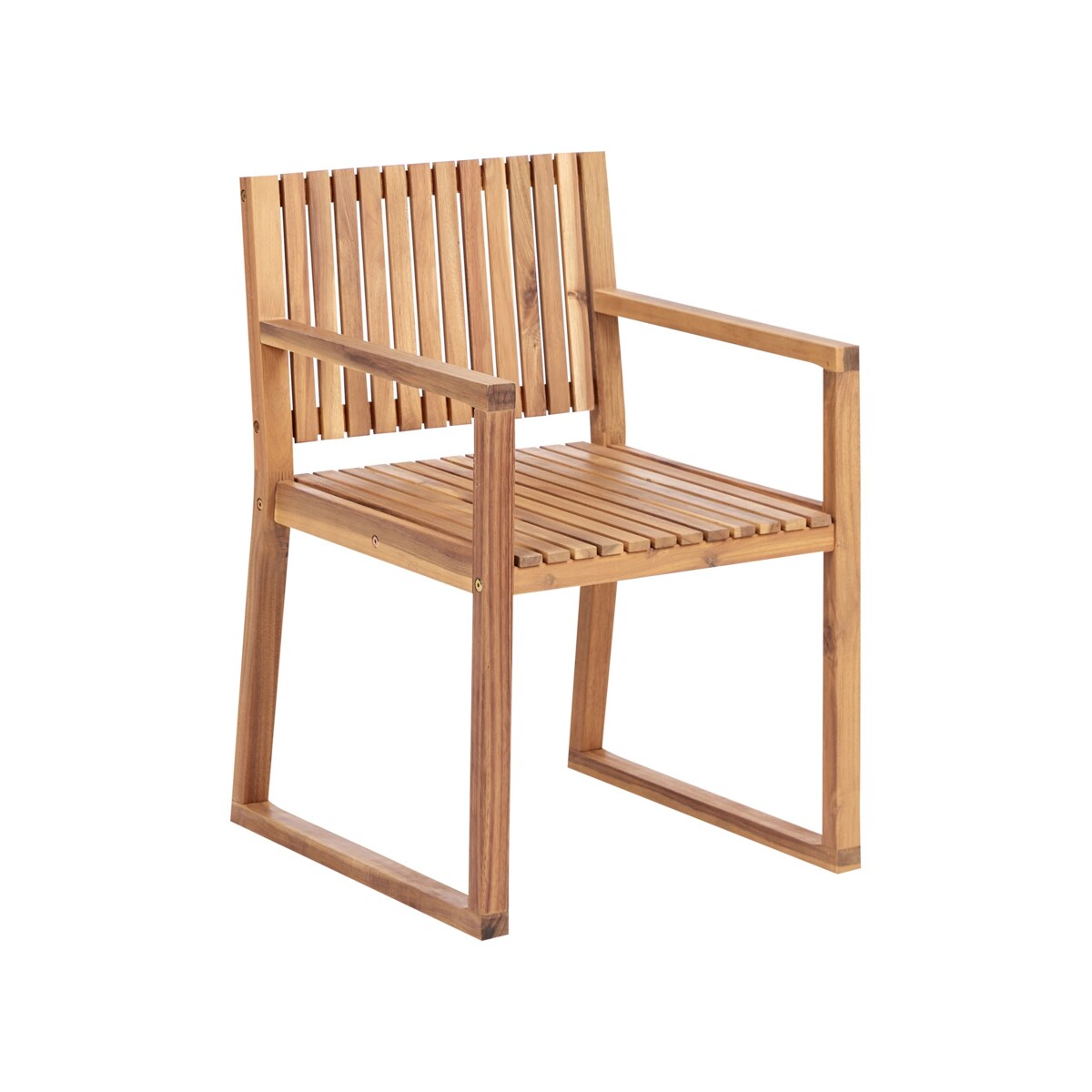 Zestaw ogrodowy dla 8 osób SASSARI PREMIUM z poduszkami Certyfikowane drewno akacjowe Jasnozielony