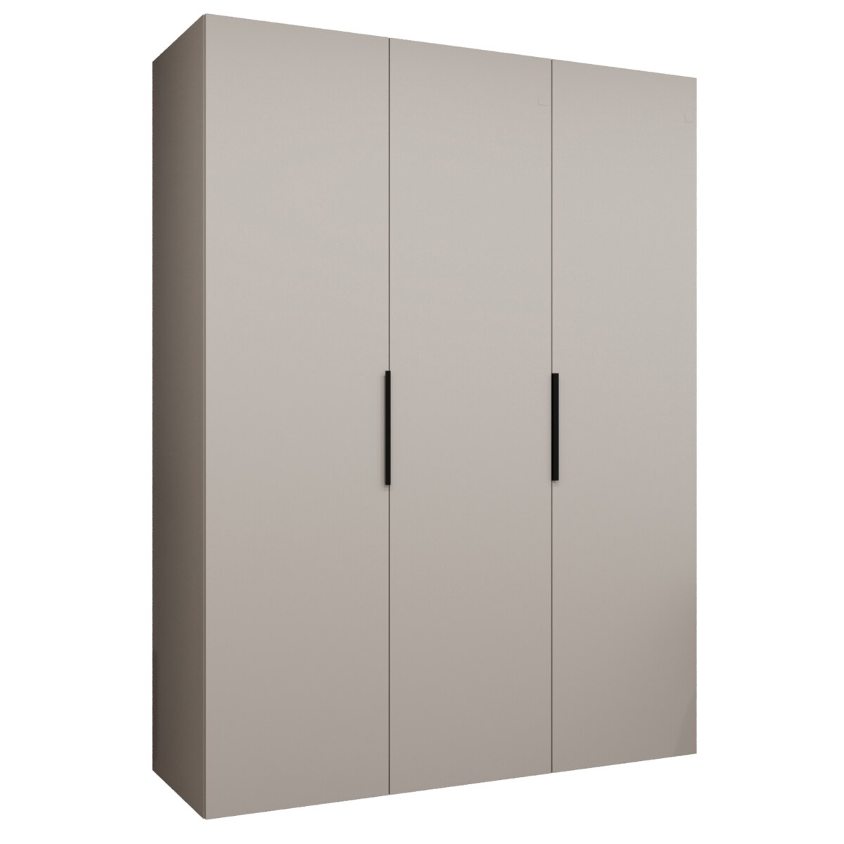 Szafa uchylna otwierana MARBELLA 1 150 wys. 202 cm Kaszmir + u. Czarny