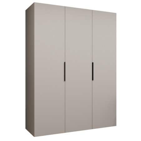 Szafa uchylna otwierana MARBELLA 1 150 wys. 202 cm Kaszmir + u. Czarny