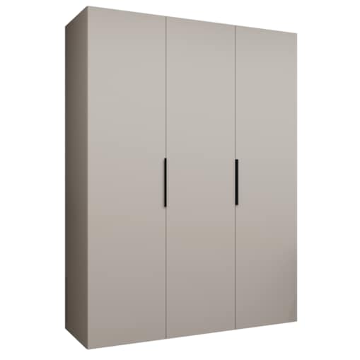 Szafa uchylna otwierana MARBELLA 1 150 wys. 202 cm Kaszmir + u. Czarny