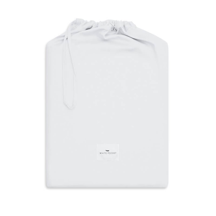 Pościel perkalowa pure white 140/200 + 70/80 cm
