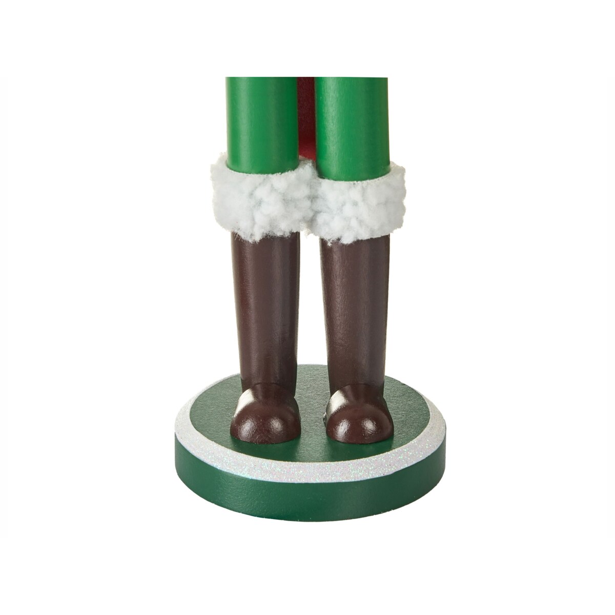 Zestaw 2 figurek dekoracyjnych BODSJON Dziadek do orzechów 35 cm Czerwony/ biały