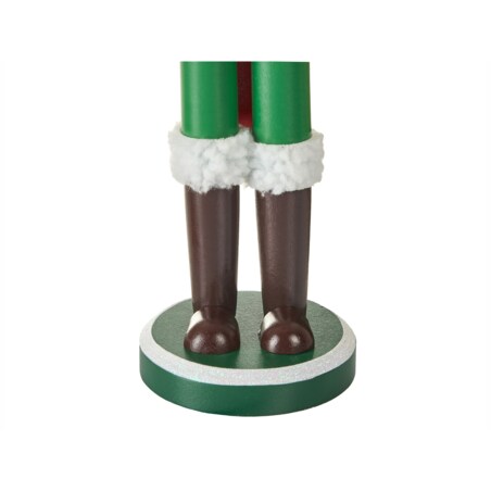 Zestaw 2 figurek dekoracyjnych BODSJON Dziadek do orzechów 35 cm Czerwony/ biały